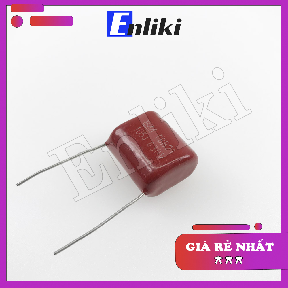 Tụ 1uF CBB 105J 630V 20mm