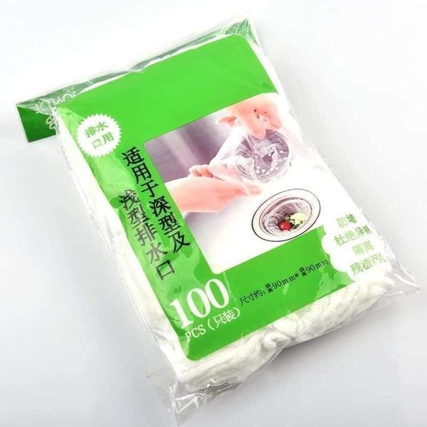Túi lọc rác bồn rửa chén bát, combo 3 túi 300 chiếc