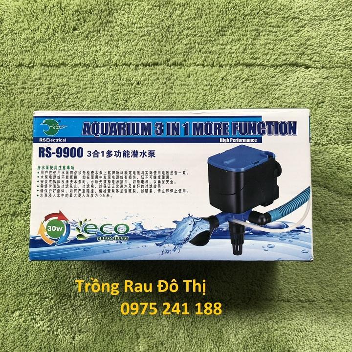 Máy bơm bể cá, Đầu máy lọc RS-9900 (chưa bao gồm máng lọc)
