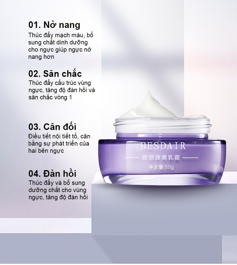 HCMBS Kem Nở Ngực Nâng Ngực Tự Nhiên Tăng Ngực An Toàn Hiệu Quả Săn Chắc