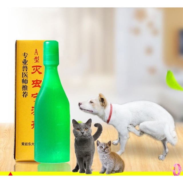 Nhỏ gáy đặc trị ve rận cho chó mèo