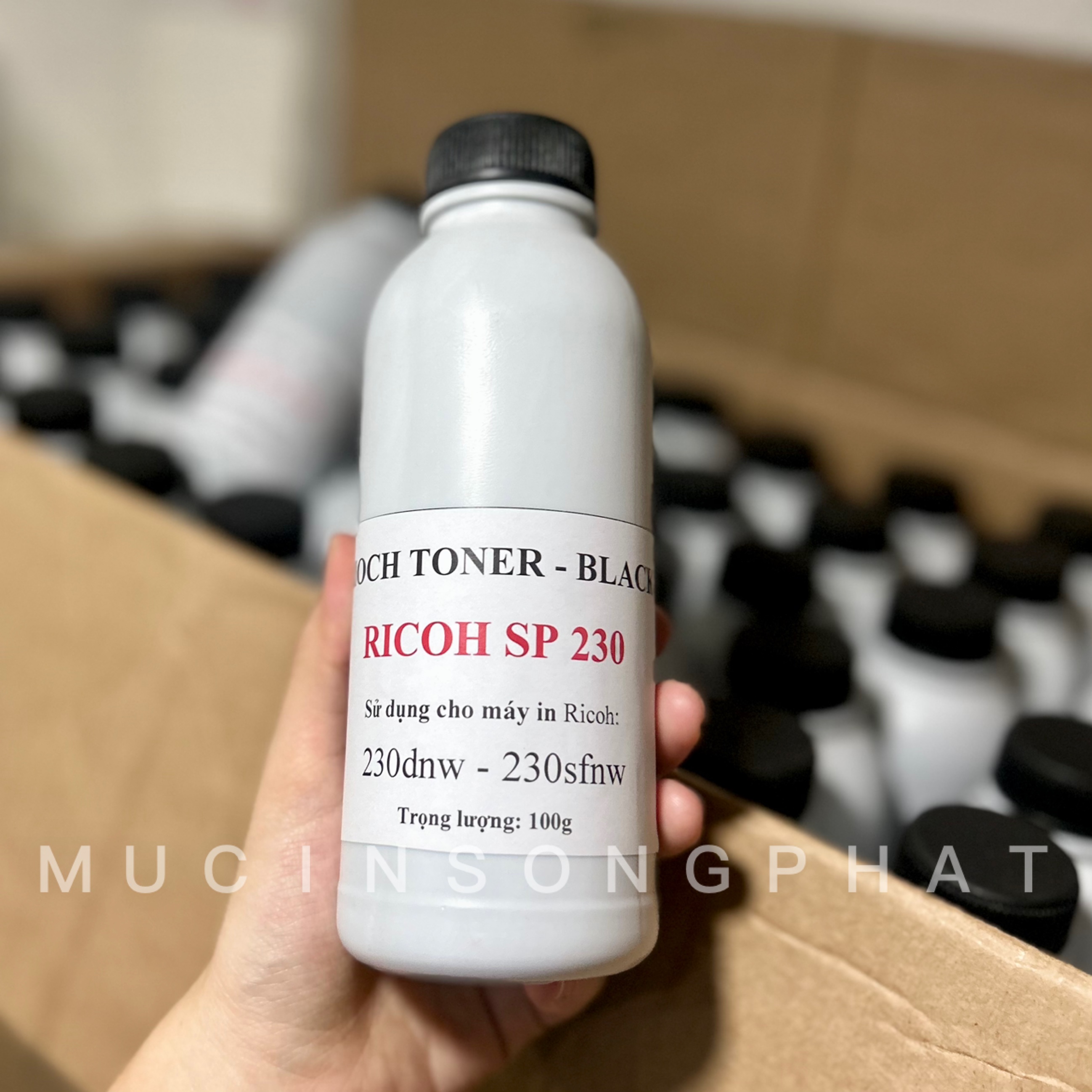 Combo 2 chai mực đổ ricoh 230 - mực nạp máy in ricoh 230dnw - 230sfnw