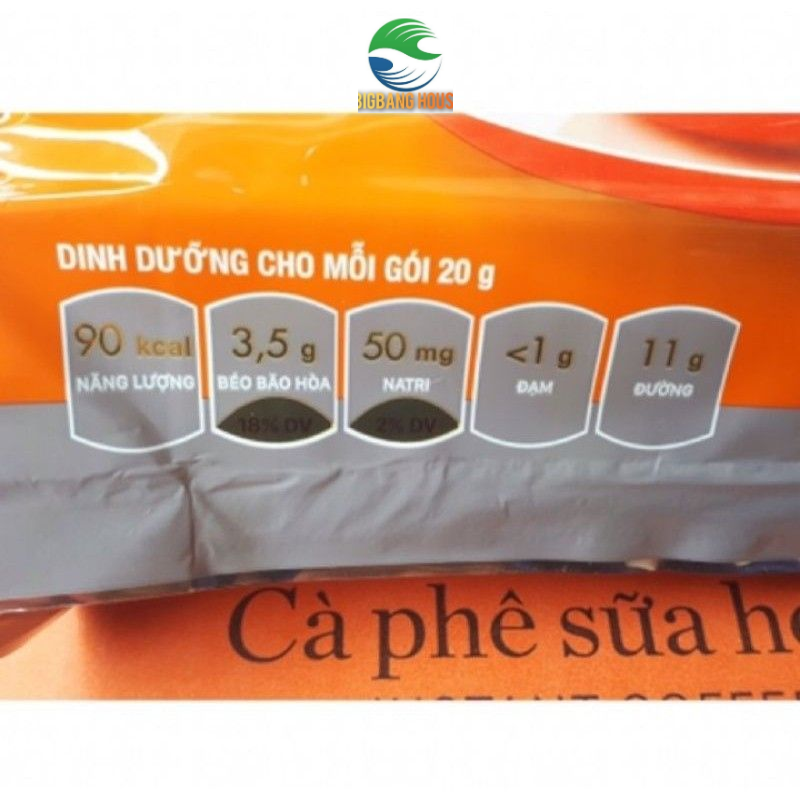 Cà phê sữa hoà tan 3 in 1 Good Morning Trần Quang (Combo 5 bịch)