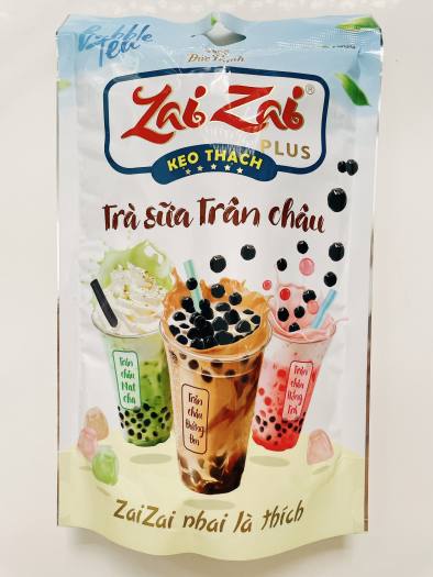 Túi 320g kẹo thạch zai zai trà sữa Đức Hạnh