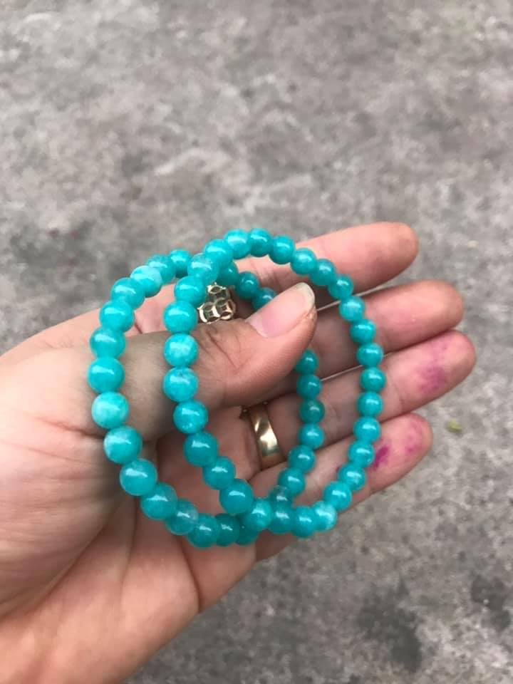 [HCM]COMBO 2 VÒNG TAY AMAZONITE 6LY