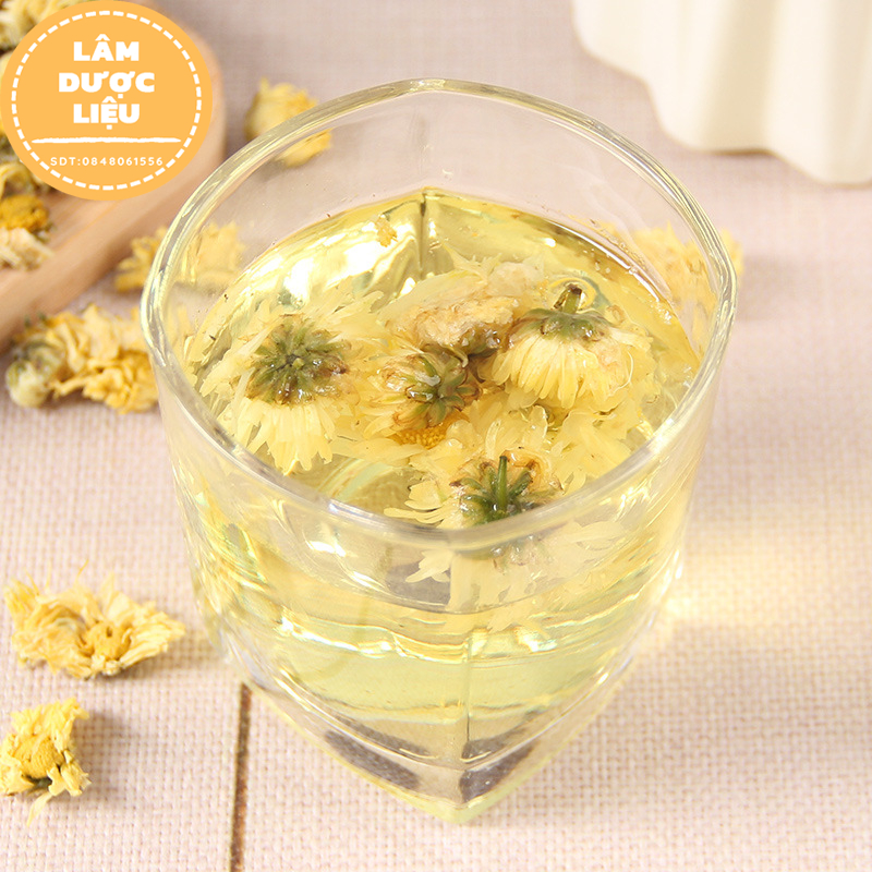[HÀNG LOẠI 1] 100g Trà Hoa Cúc Vàng Sấy Khô