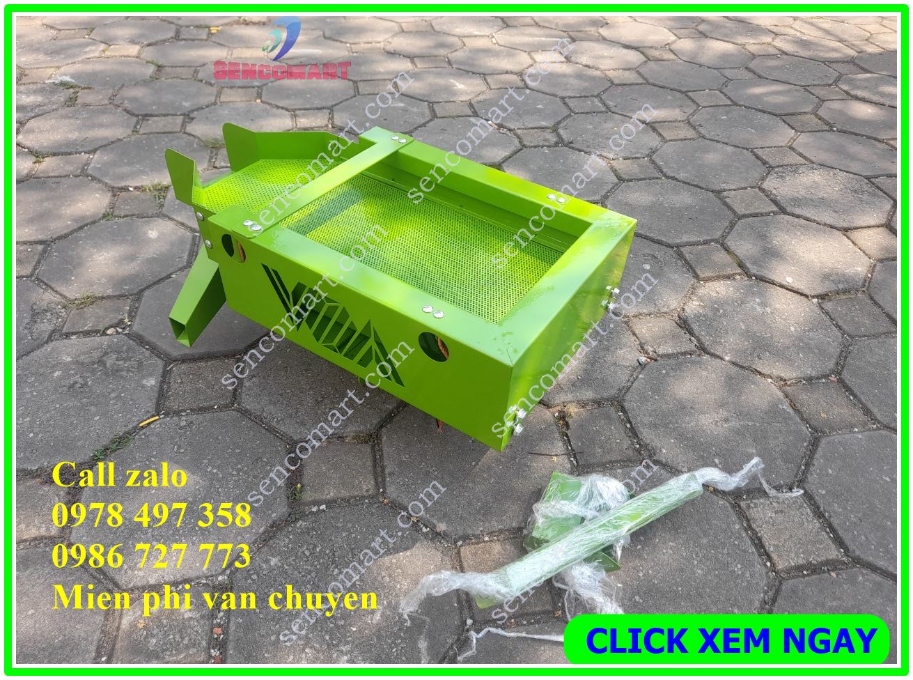 Sàng lọc sạn cho máy xát gạo