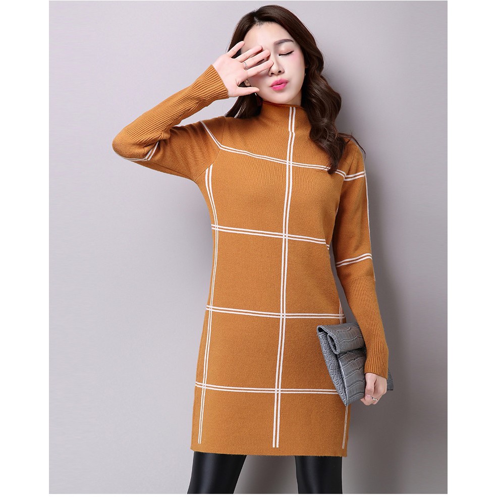 ĐẦM LEN KẺ CHẤT SIÊU ĐẸP