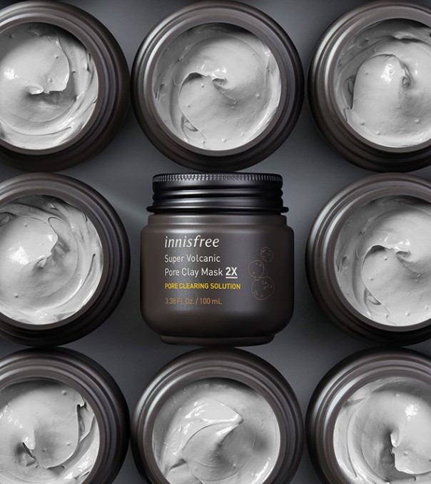 mặt nạ tro núi lửa Innisfree Super Volcanic Clay mask 2X