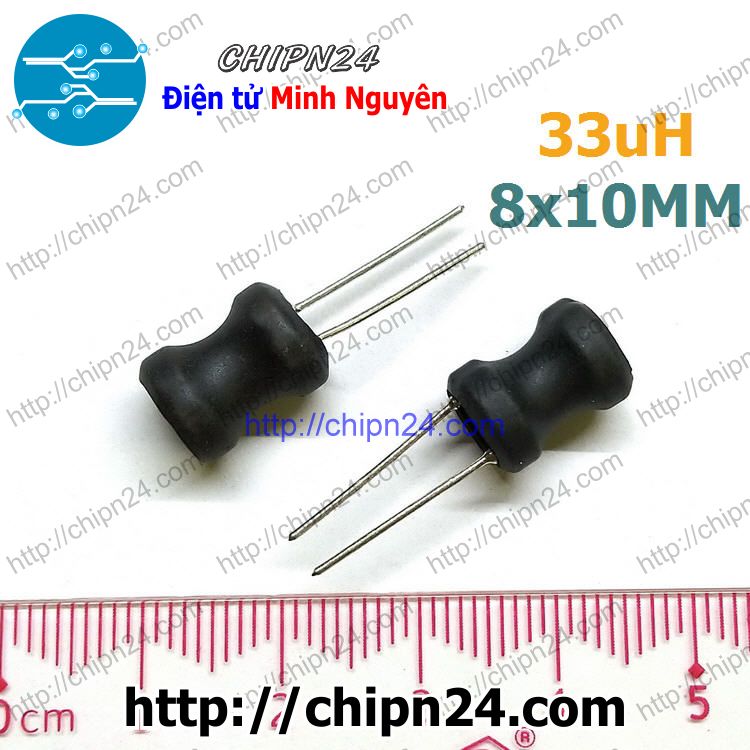 Cuộn cảm 8x10mm 33uh dip 1.5a