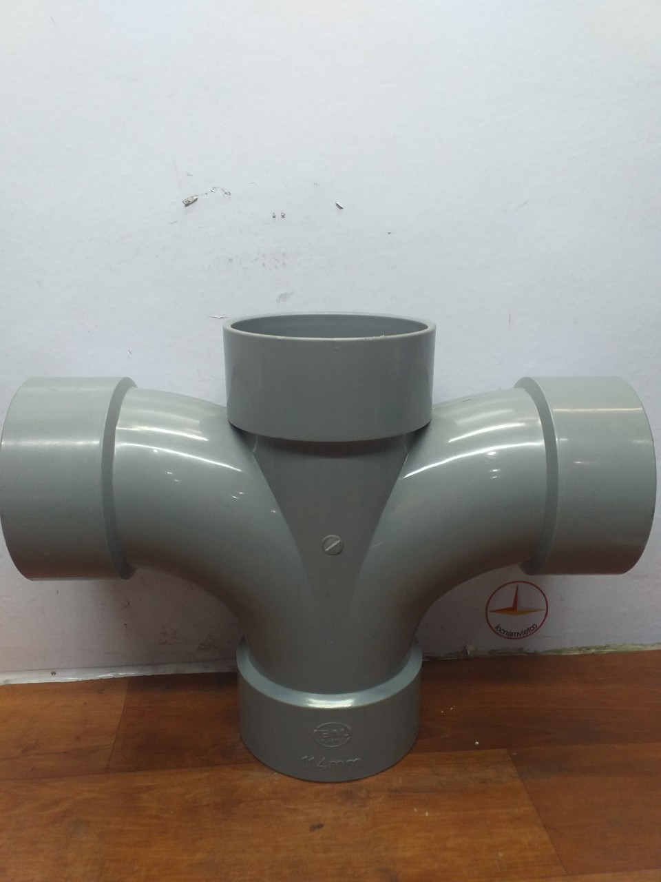 Tứ thông ( chữ thập cong ) 114 nhựa PVC Bình Minh