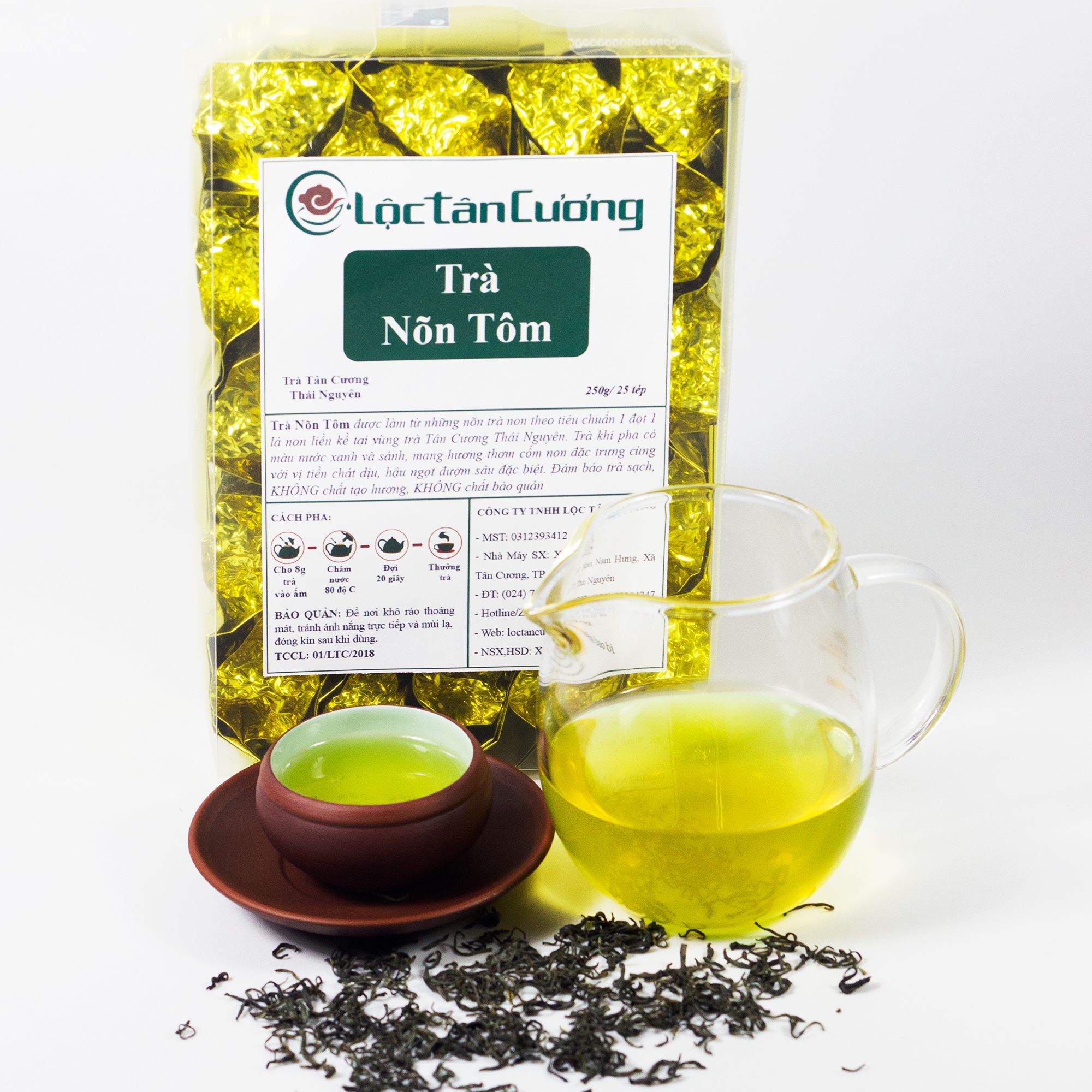 TRà nõn tôm Hộp 25 tép 250 gram