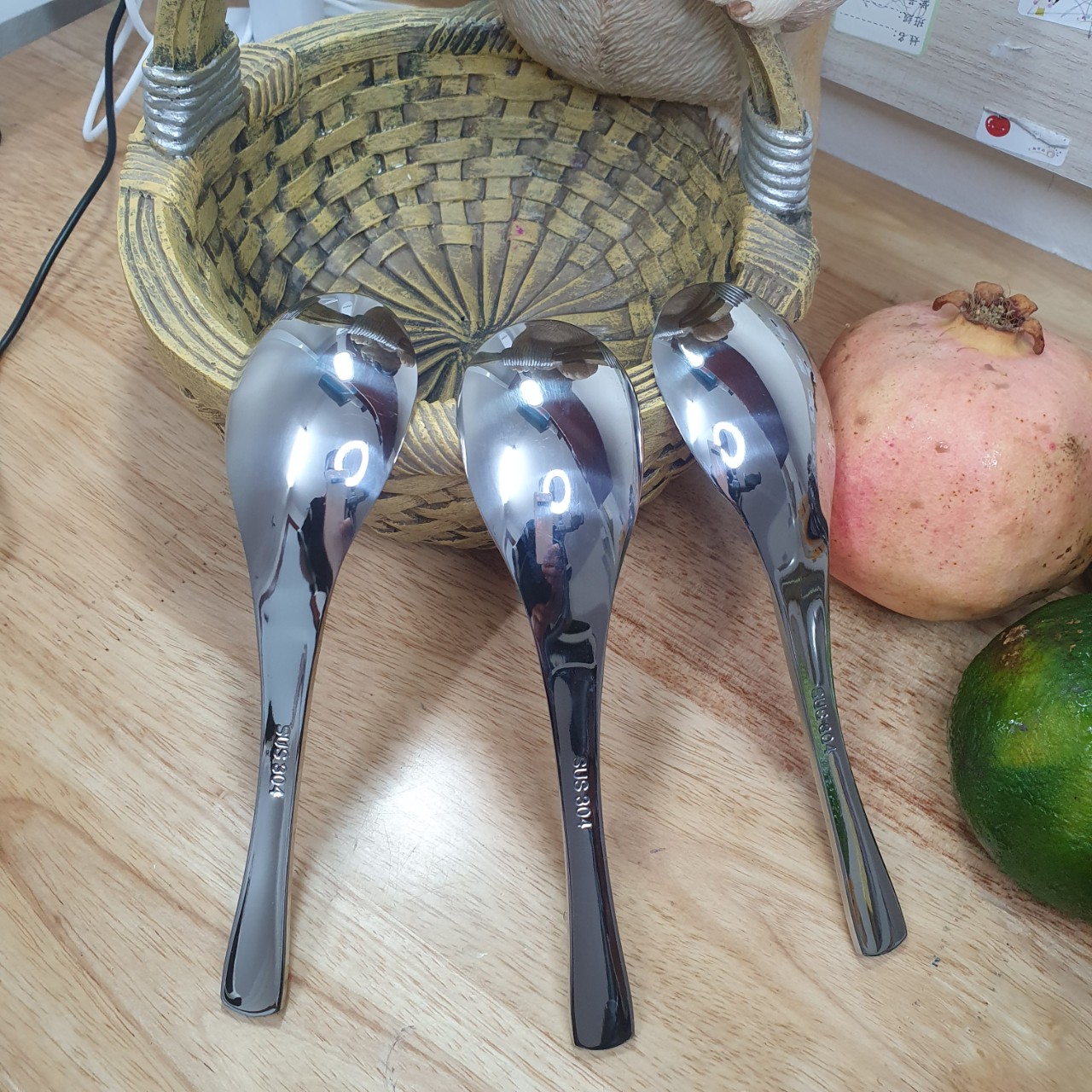 Thìa Inox 304 Cao Cấp ĐỨC