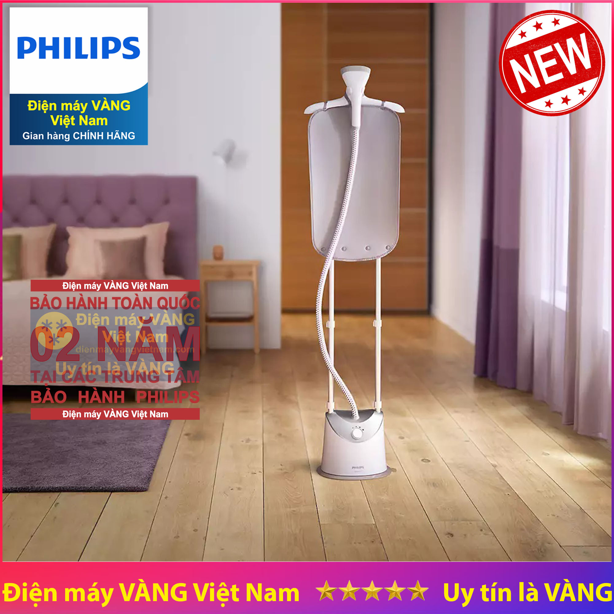 Bàn ủi cây hơi nước Philips GC485 GC487 thay thế cho model GC514 GC518