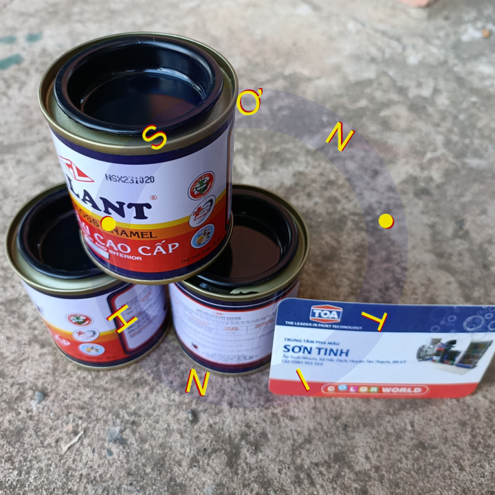 Galant Black Oil Paint 70ml