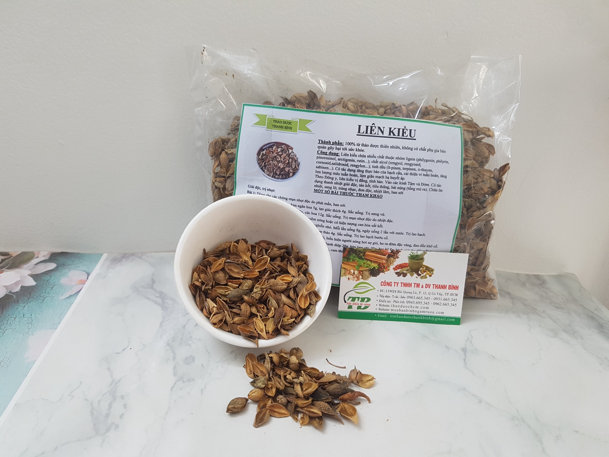 Liên Kiều 100G - Hàng Công Ty Thảo Dược Thanh