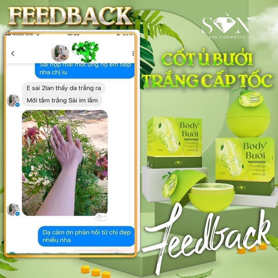 [CHÍNH HÃNG] Kem Body bưởi trắng da cốt ủ Bưởi son
