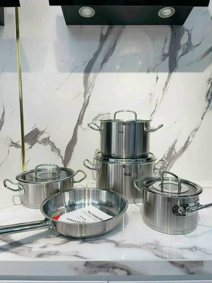 [Trả góp 0%][Hàng nội địa Đức] Bộ nồi Fissler Profi Original siêu cao cấp