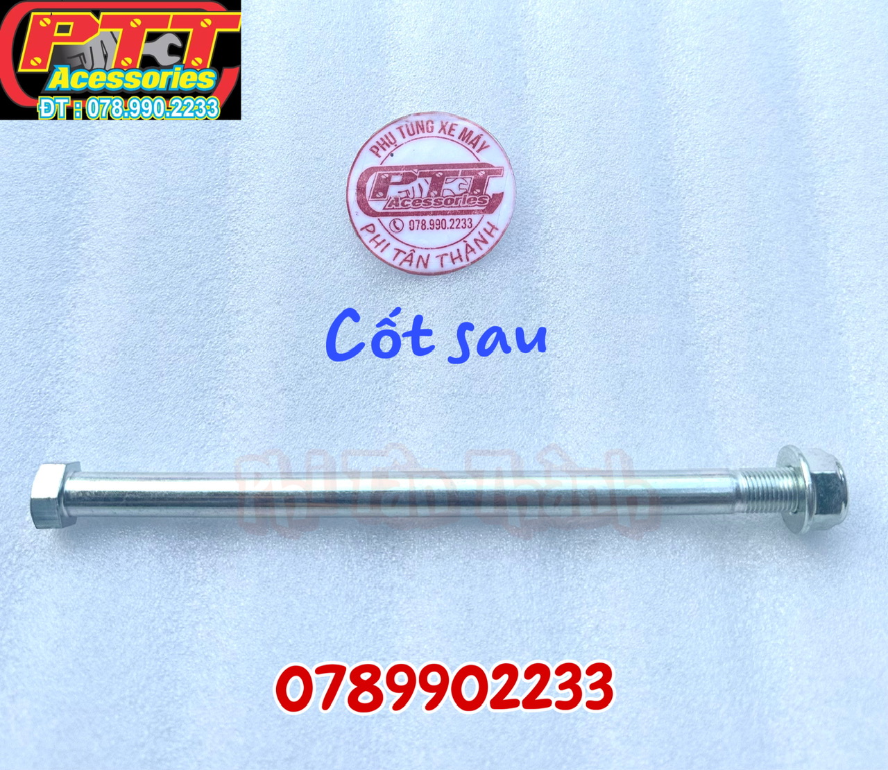 BỘ ( 3 CÂY ) CỐT GẤP + CỐT ĐÙM TRƯỚC - SAU XE CUB 81 - 82 - 84 - DH - DD ( HÀNG ĐẸP )