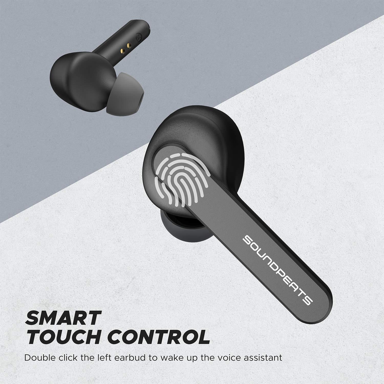 Tai Nghe True Wireless Earbuds SOUNDPEATS TrueCapsule Smart Touch Bluetooth V5.0