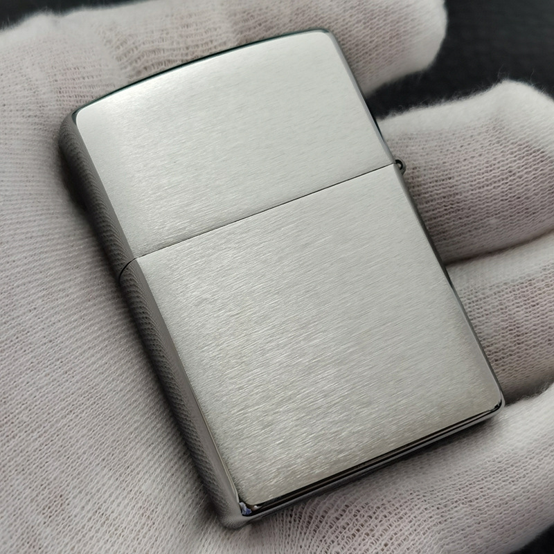 Bật lửa Zippo chính hãng có tem đỏ  - Zippo Pipe Brushed Chrome