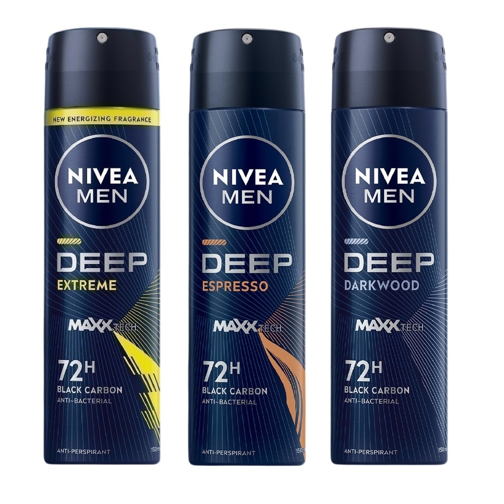 Xịt Khử Mùi Cho Nam Nivea Men 48h 150ml