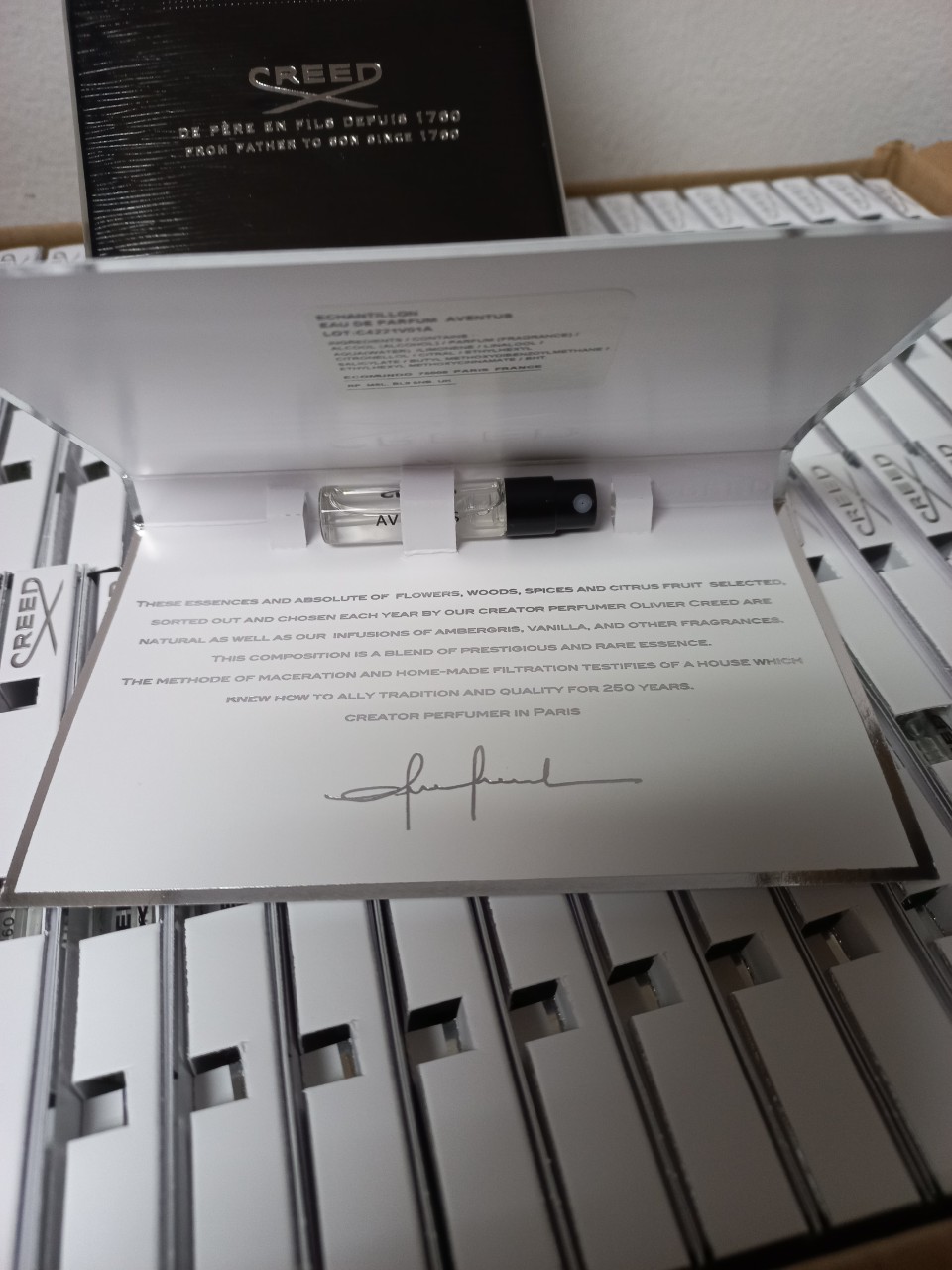 Nước hoa : Vials Creed Aventus For Men EDP 2ml