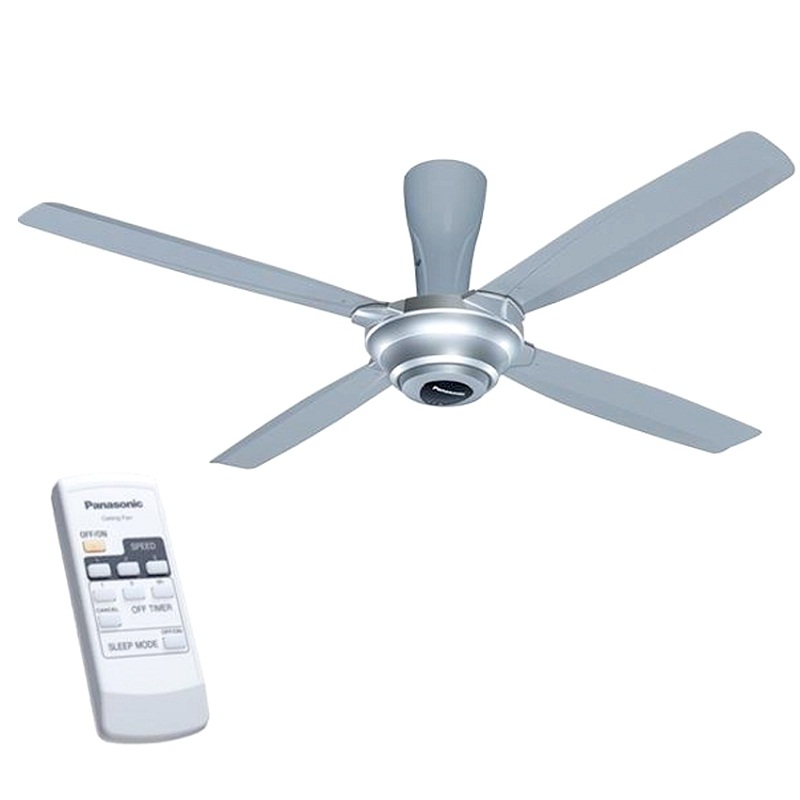 Quạt trần Panasonic F-56MPG 4 cánh công suất 59W, sử dụng remote điều khiển từ xa - Hàng chính hãng