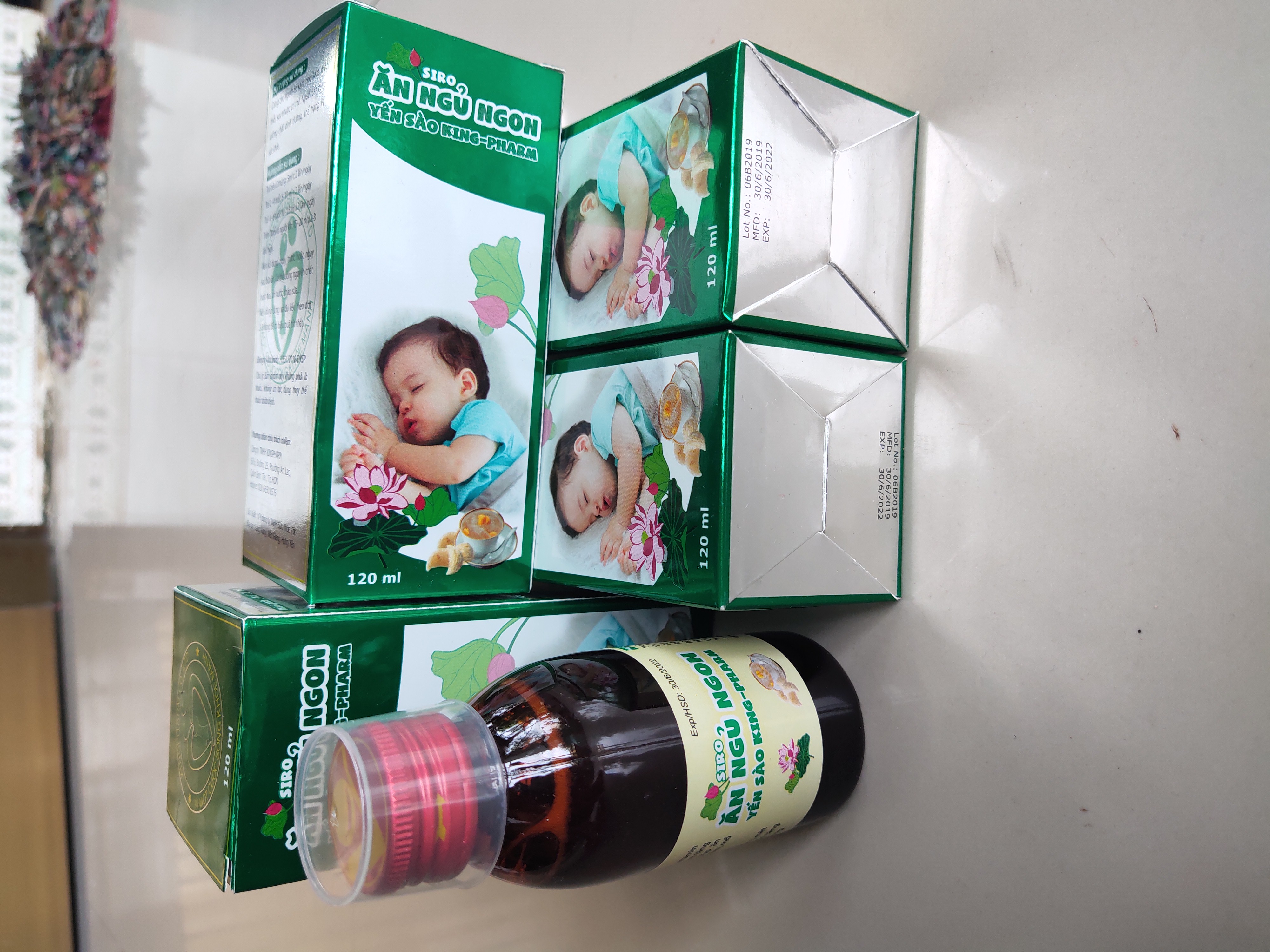 Siro Ăn ngủ ngon yến sào kingpharm