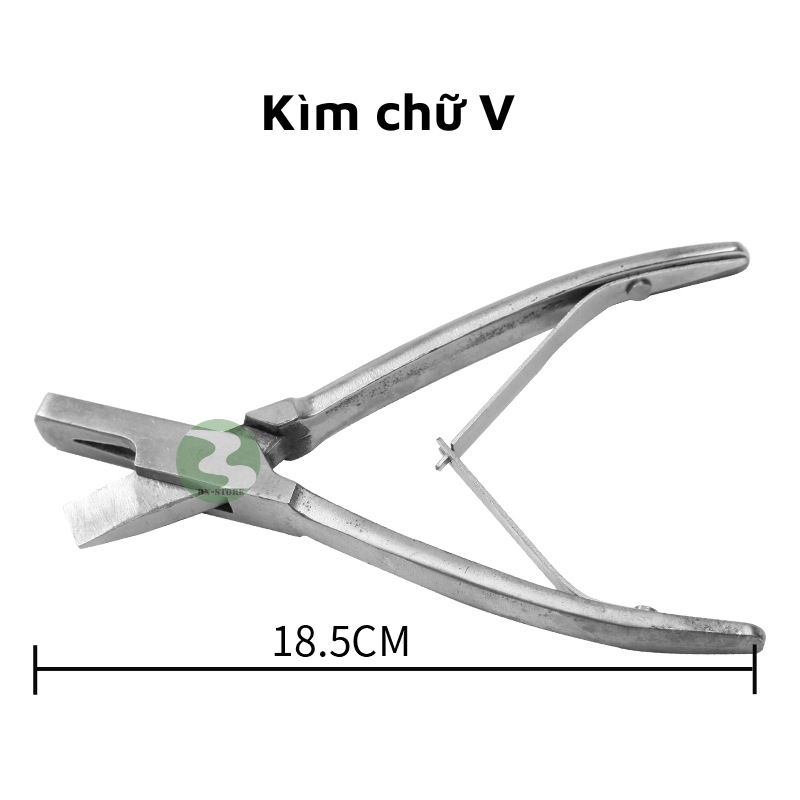 Kìm bấm rìa tai heo hình UV KR49