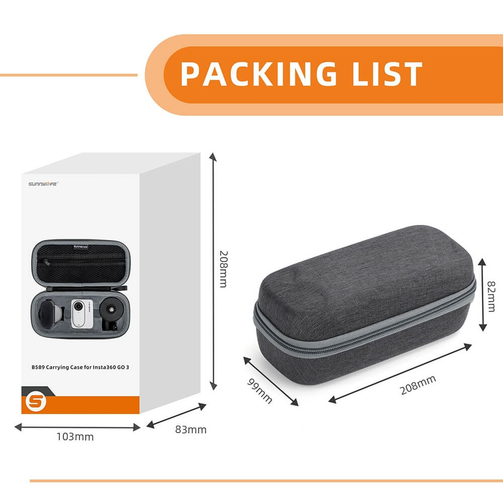 HỘP ĐỰNG INSTA360 GO 3S / GO 3 ACTION KIT SUNNYLIFE