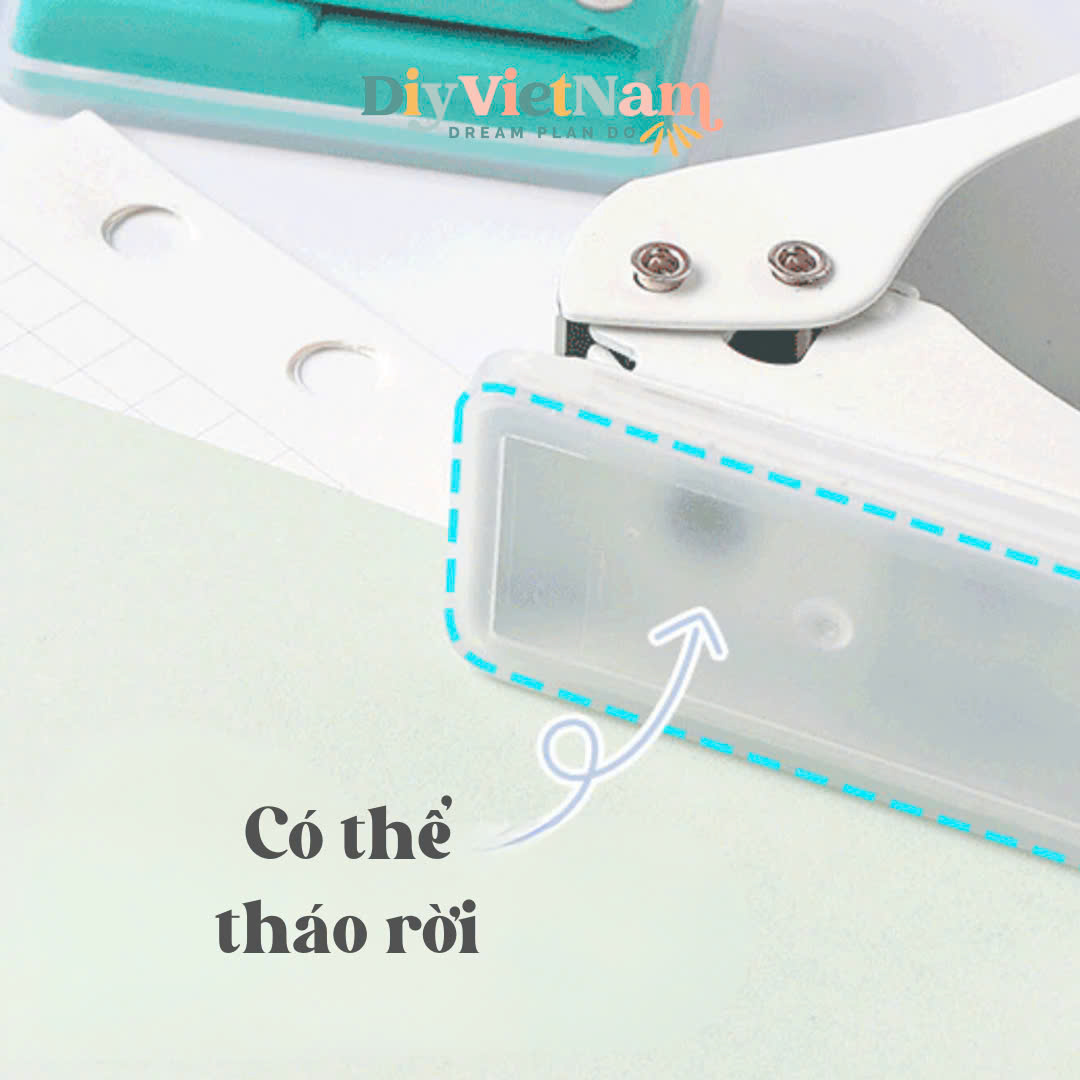 KẸP BẤM GIẤY MỘT LỖ VER 2