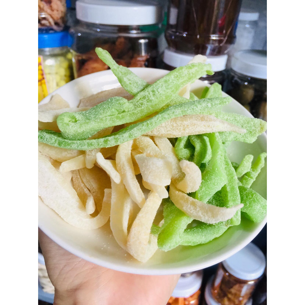 Mứt dừa non nhà làm hàng ngon loại 1 - giá cực rẻ, mứt dừa non trắng sữa, xanh lá dứa, thơm - dẻo - ngọt vừa, không chất bảo quản, đảm bảo atvstp, cách làm mứt dừa non dẻo, mứt tết ngon, món ăn vặt ngon