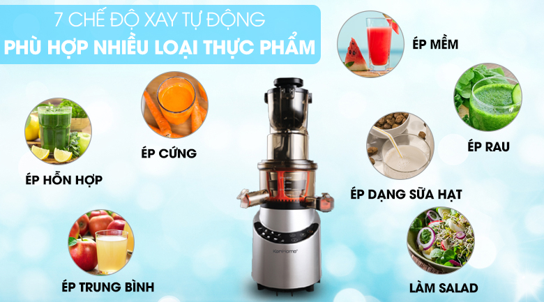 Máy ép chậm KORIHOME JEK-844