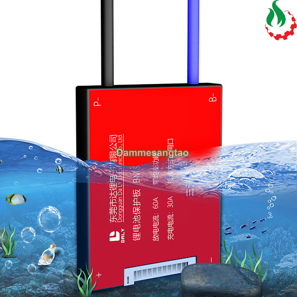 Mạch 24S 72V (87.6V) Daly bảo vệ pin sắt Li-Fe 3.2V xe điện