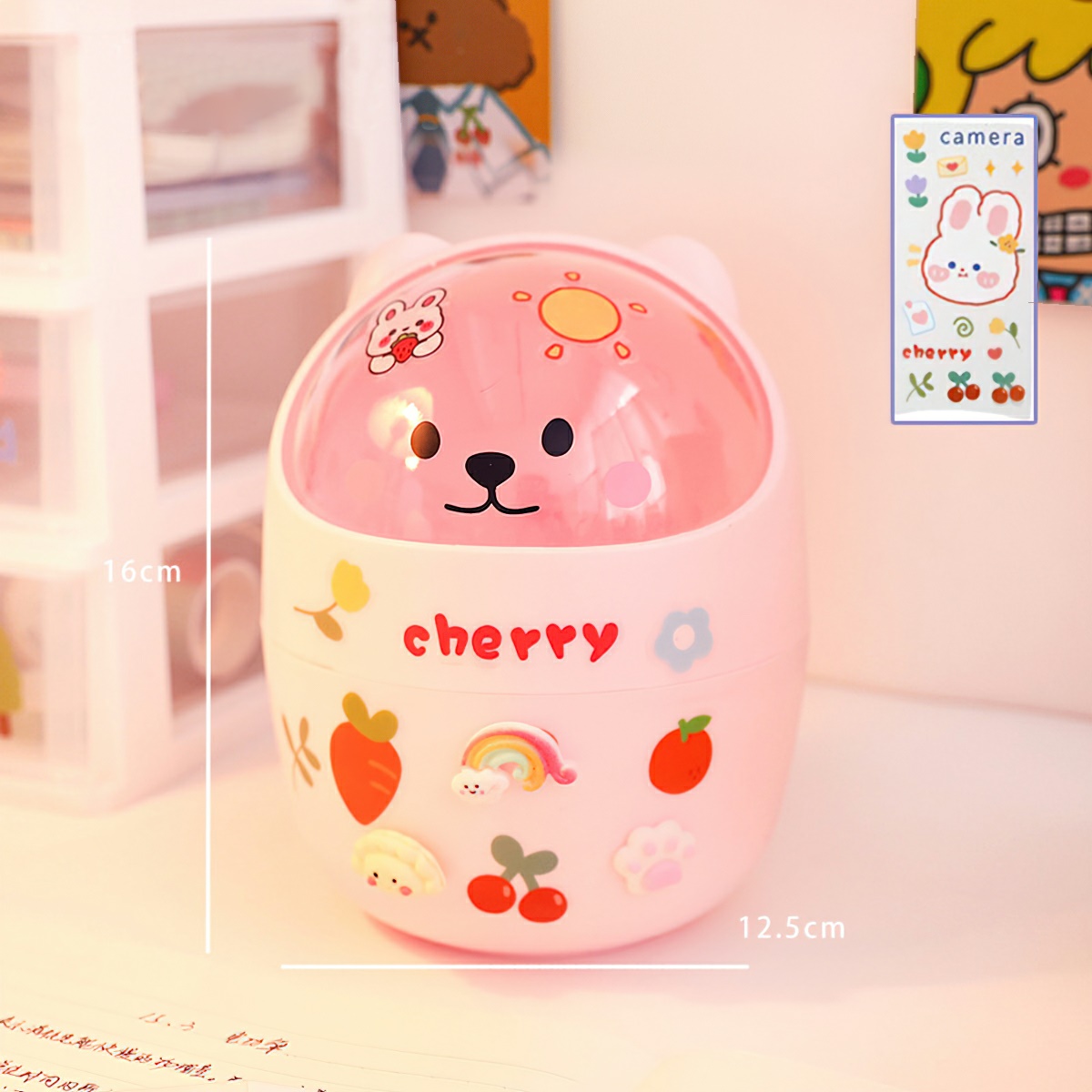 Thùng rác mini beau4