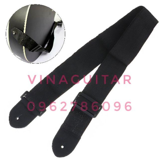 Dây đeo đàn guitar màu đen giá rẻ