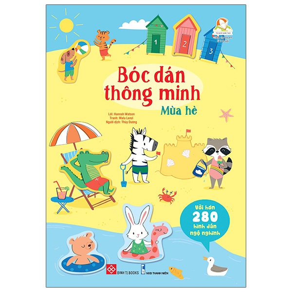 Fahasa - bóc dán thông minh - mùa hè