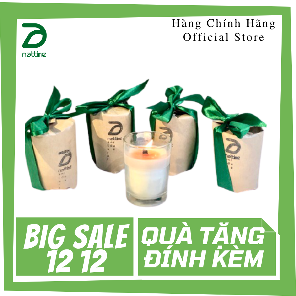 [HCM]Ly Nến Thơm Tim Gỗ Sáp Đậu Nành 100gr