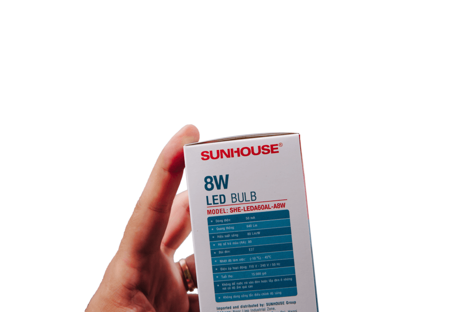 BÓNG ĐÈN LED SUNHOUSE SHE-LEDA60AL-A8W