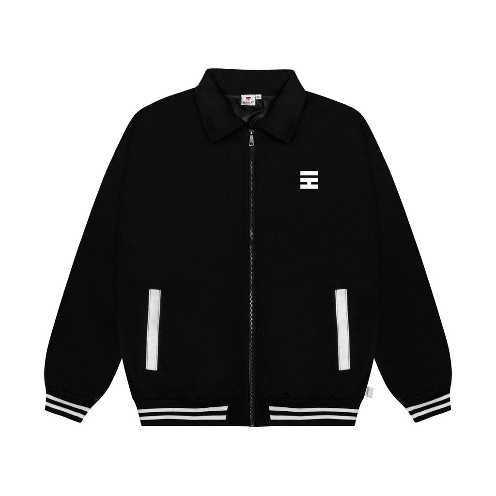 Áo khoác nam Bomber Varsity HIDDLE cổ bẻ 281221