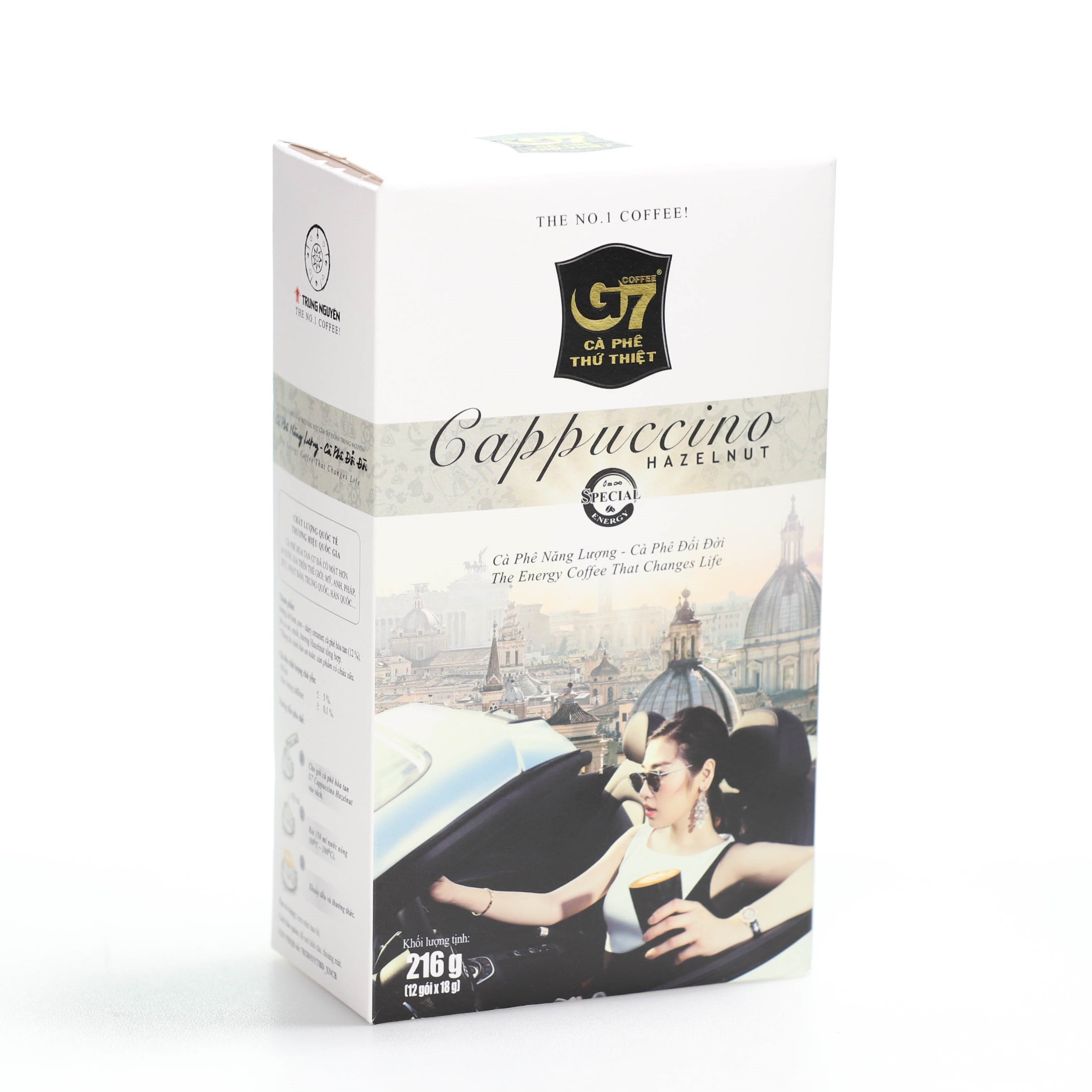 Cà phê Trung nguyên Legend Cappuccino hòa tan