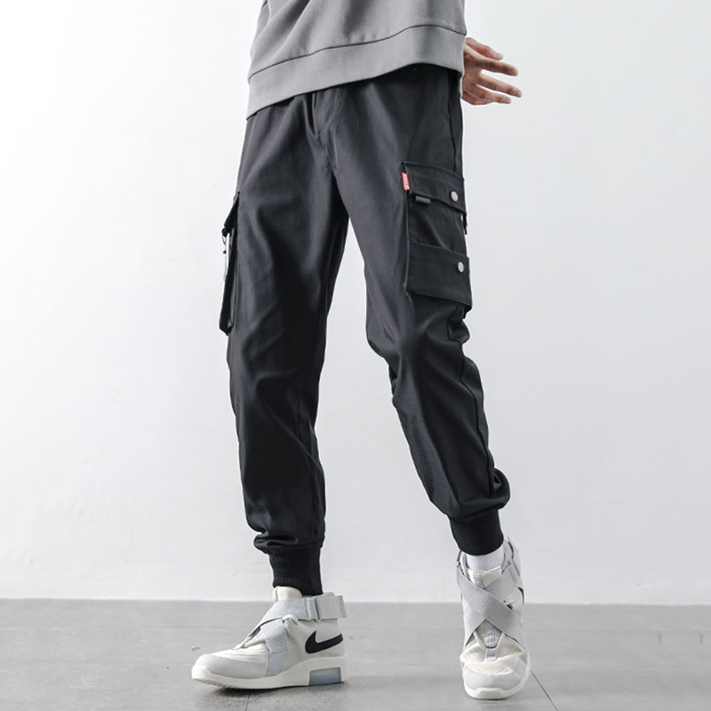 Quần Jogger Túi Hộp Nam Bo Gấu Phối Dây Chữ Phong Cách Thời Trang Hàn Quốc Hot Trend FASHION4MENHCM JOGGER NAM 9000019C12