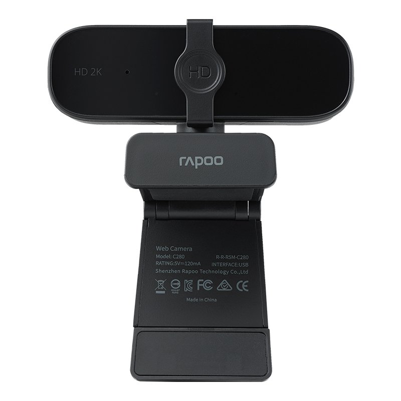 Webcam RAPOO C280, độ phân giải 2K Full HD - Hãng phân phối chính thức