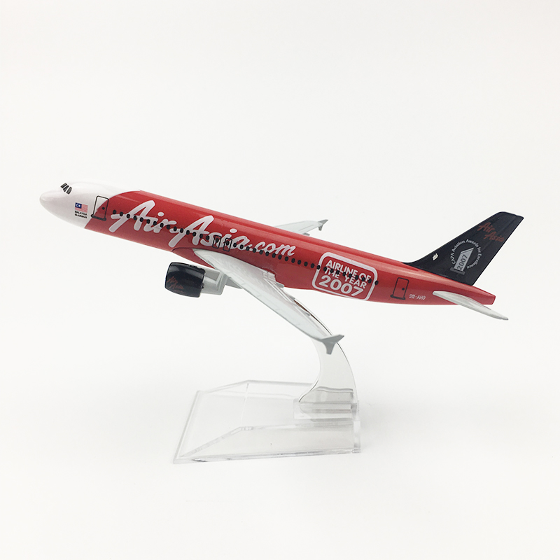 Mô hình máy bay Asia Airlines 2007 16cm + đế trưng bày