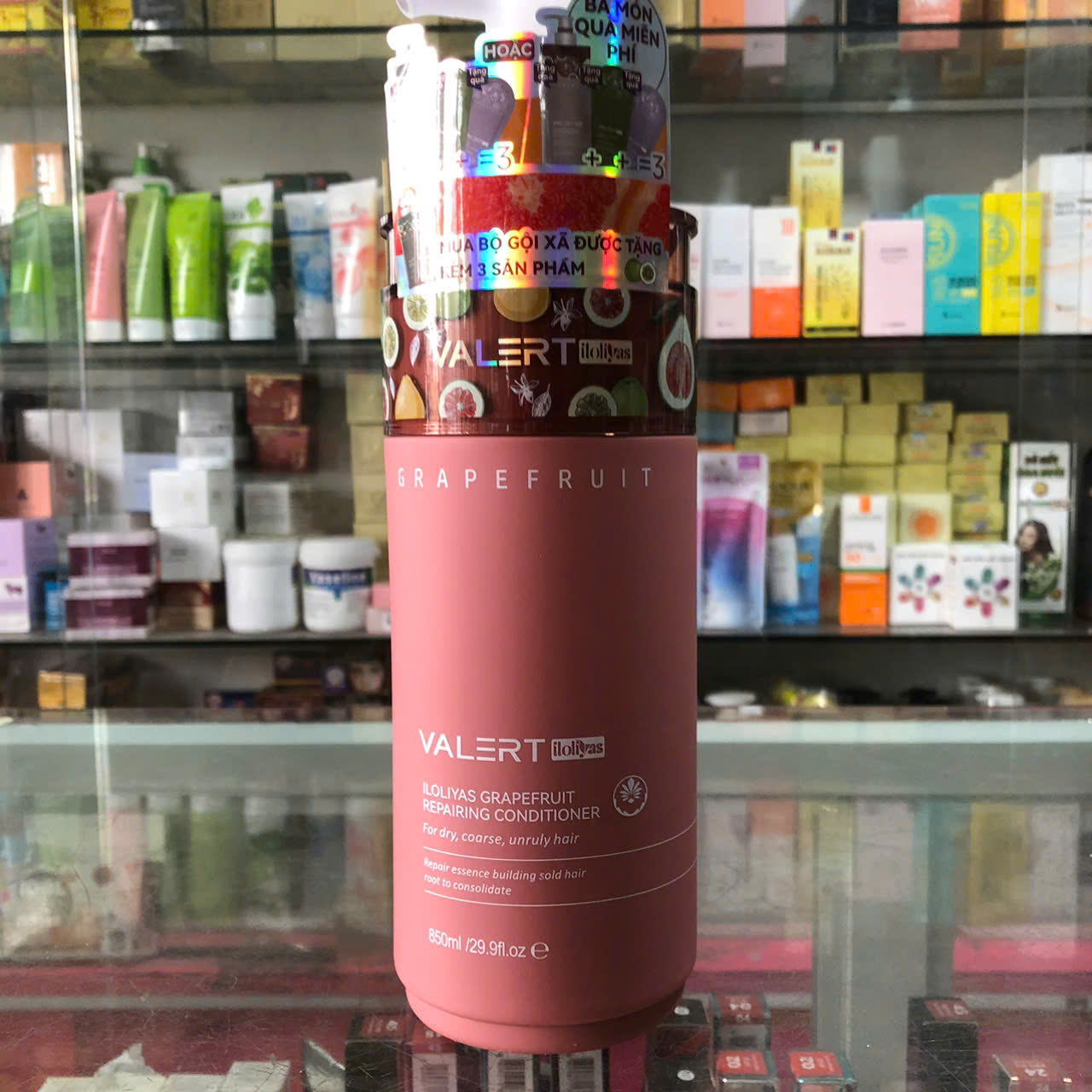 BỘ DẦU GỘI BƯỞI Valert ngăn rụng tóc GRAPEFRUIT