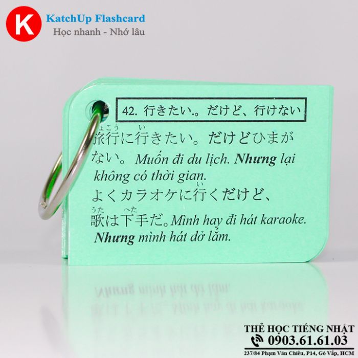 [HCM] Bộ Flashcard Tiếng Nhật Ngữ Pháp N3 (Soumatome N3)