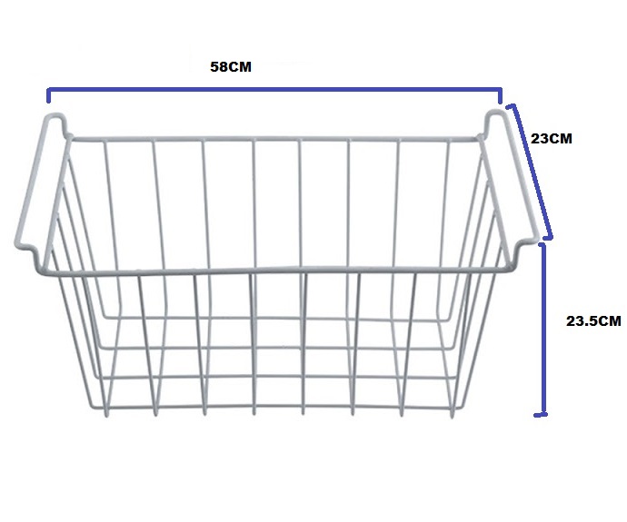 Rổ tủ đông 58cm ( Dùng cho ngăn mát tủ đông)