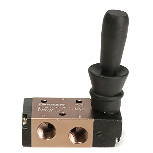 Van tay gạt khí nén 3 cổng 2 vị trí 3H210-08 hai chiều 3H310-10 3H410-15