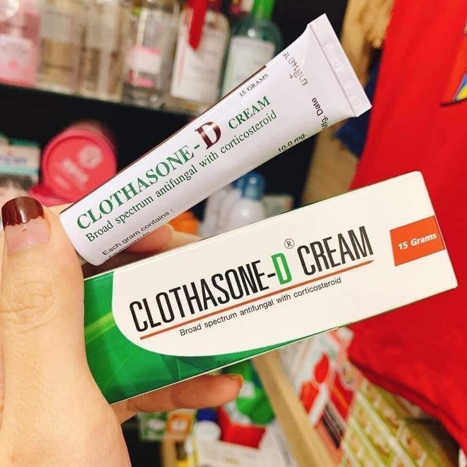 Kem bôi nấm móng dứt điểm Clothasone-D Cream Thái Lan